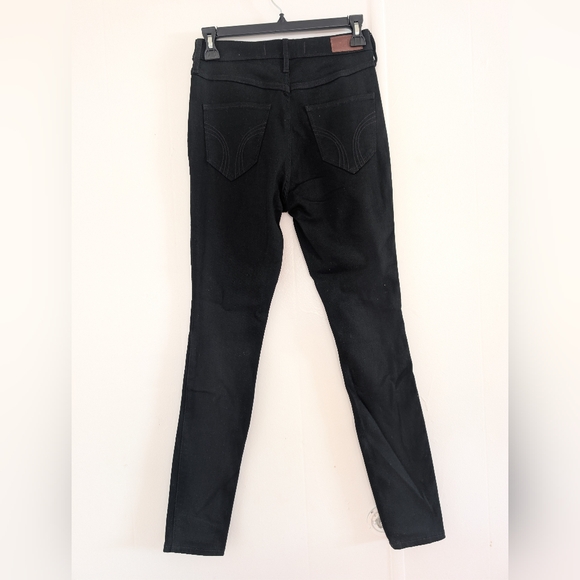 Hollister Women's Black Skinny Jeans Baddie - Picture 3 of 7